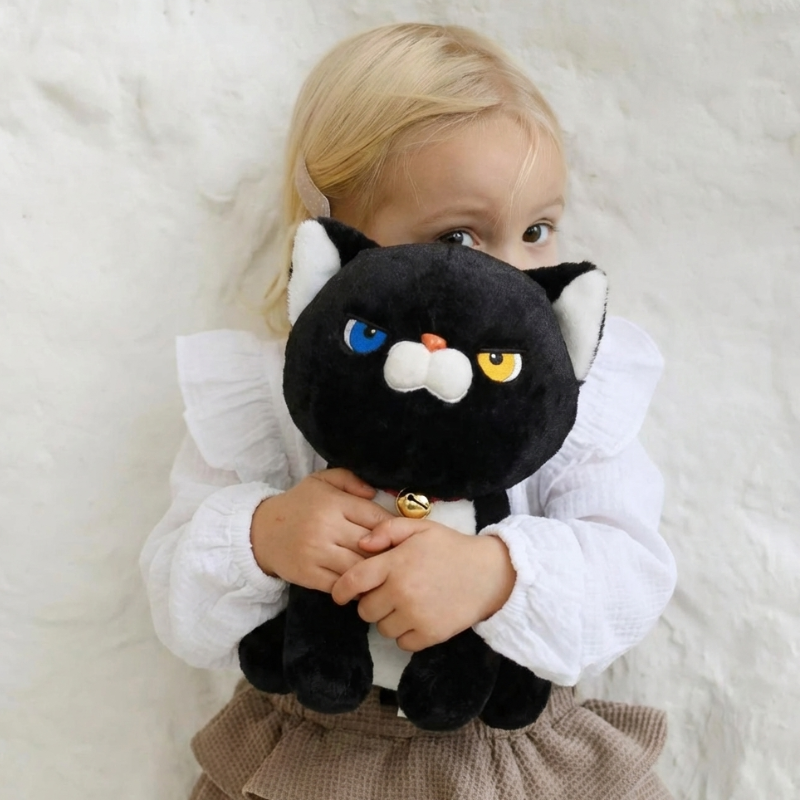 Fabio Odd-Eyed Cat Plush Toy — Modern Quality Buddy