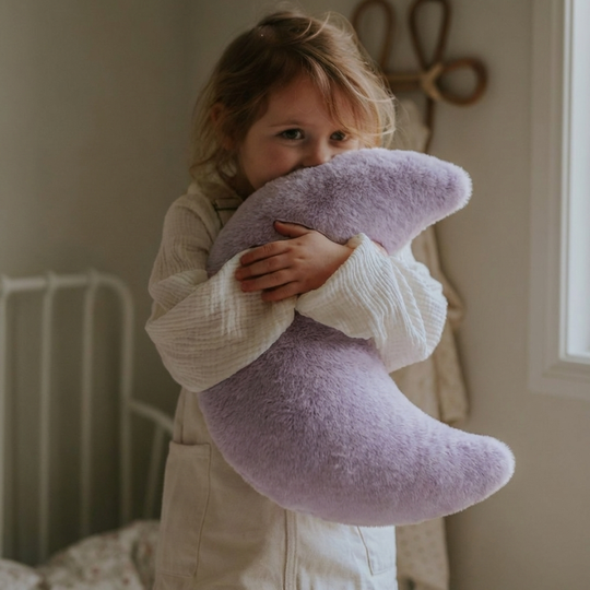 Penina Dreamy Moon Plush Toy — Soft Bedtime Comfort Buddy