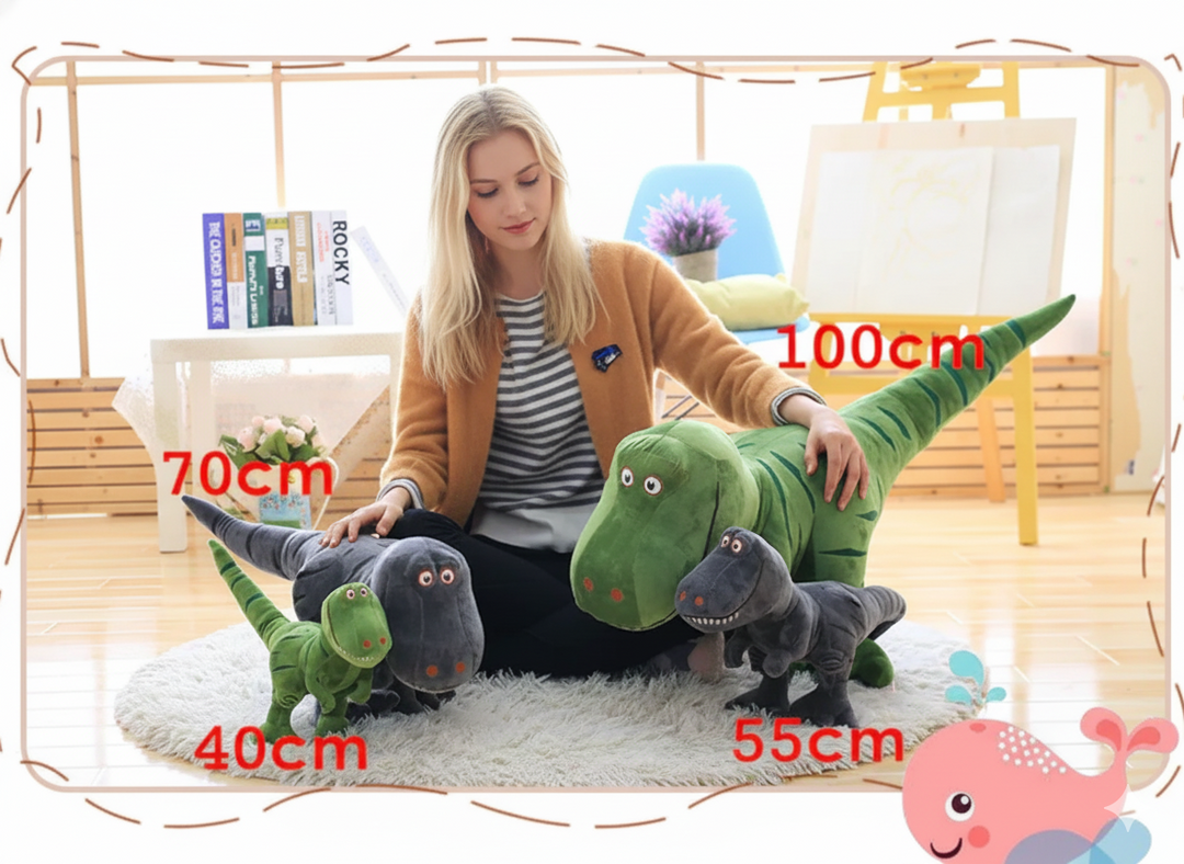 Lumo & Co DinoSnug T-Rex Plush Toy — Soft Comfort for Kids