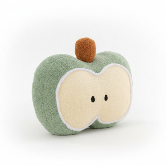 Apple Cuddle Plush Pillow Toy – Kids Clean Comfort Cushion