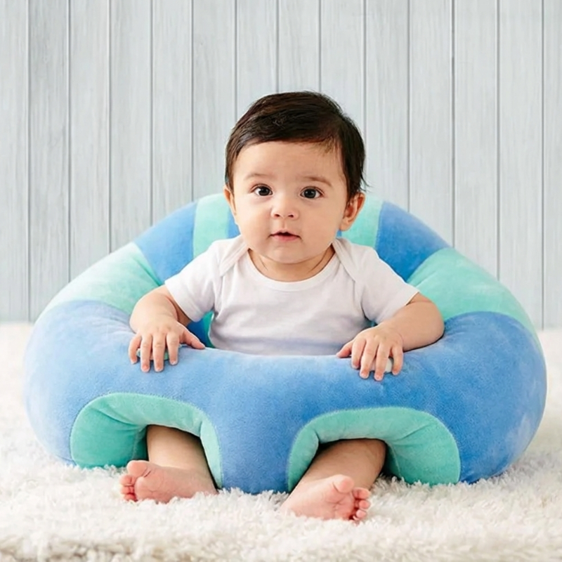 Cozy Nina Plush Baby Support Chair — Soft, Cozy Comfort