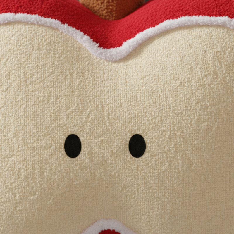 Apple Cuddle Plush Pillow Toy – Kids Clean Comfort Cushion