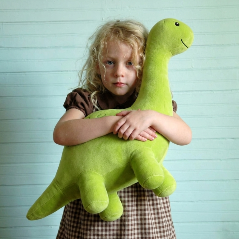 CuddleRoo Brachio Plush Toy — Clean Quality for Kids