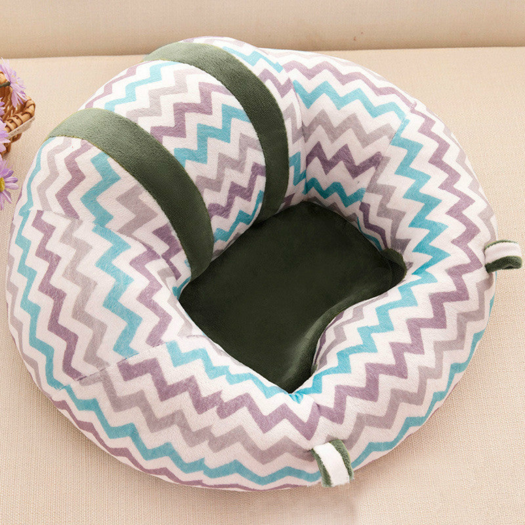 Cozy Nina Plush Baby Support Chair — Soft, Cozy Comfort