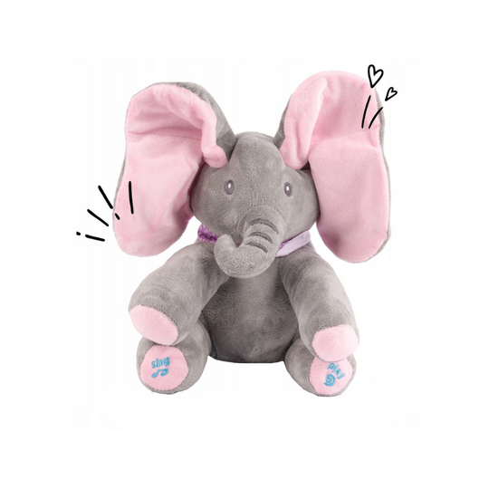 PeekPal Baby Plush Toy — Clean Interactive Comfort Play