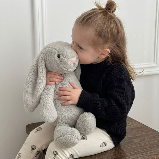 SnuggleNest Bunny Plush Toy — Modern Comfort for Kids