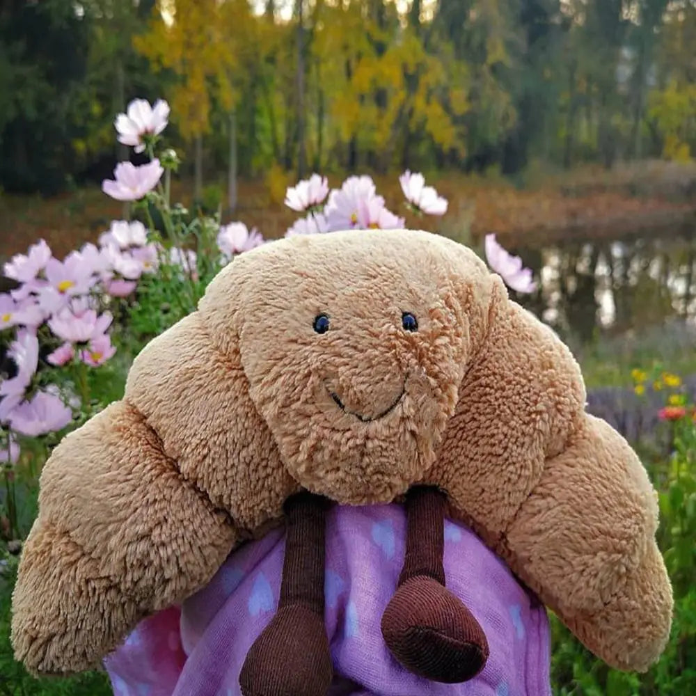 Stella Croissant Plush Toy for Kids — Soft Cozy Comfort Companion