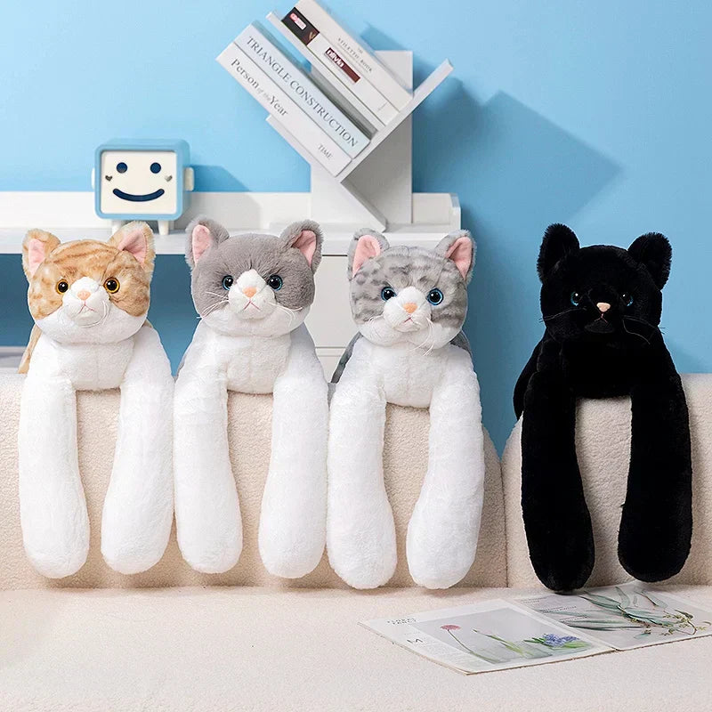 CatCuddle Weighted Cat Plush Toy — Calming Modern Comfort