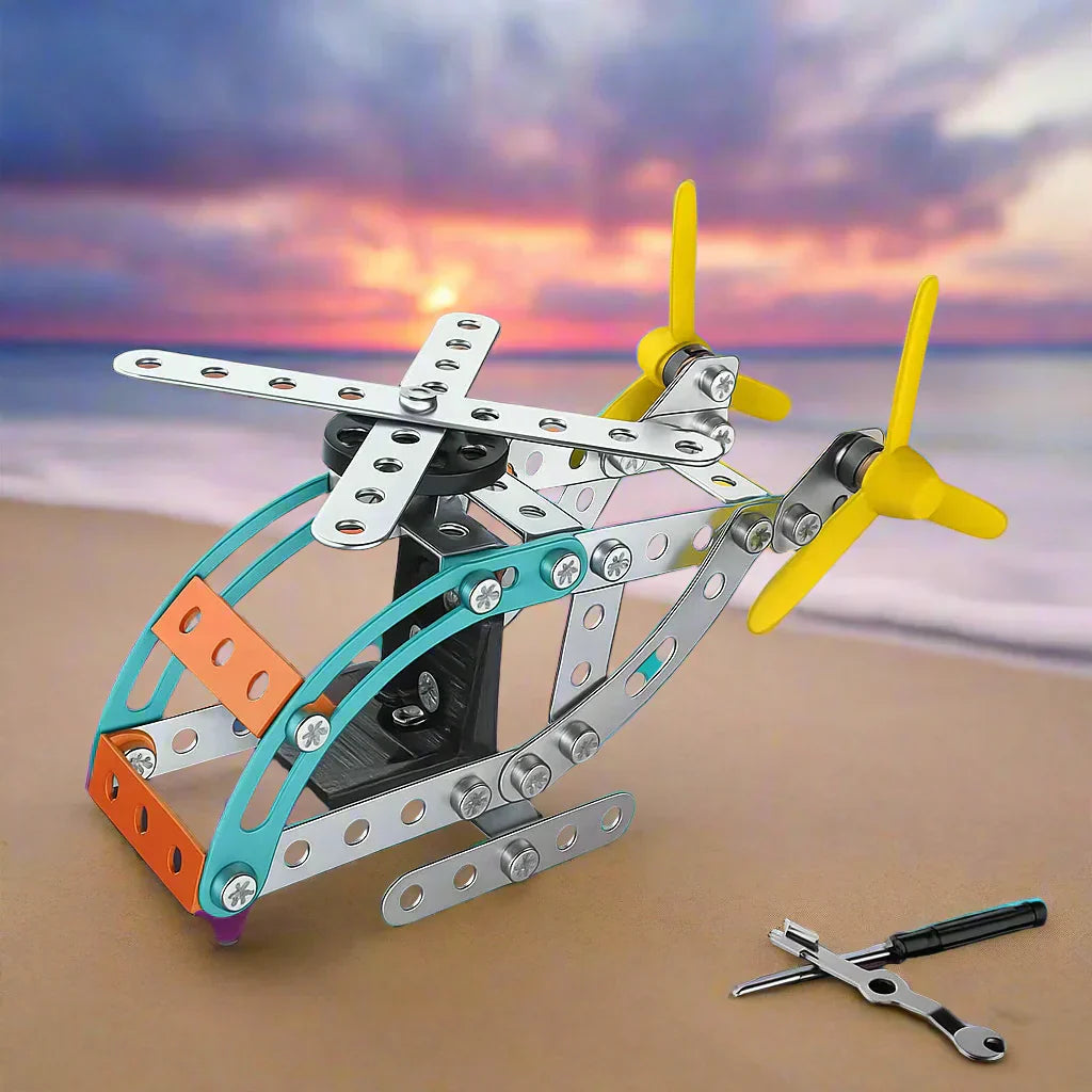 BuildCraft Junior Metal Builder Set – Kids Construction Toy for Creative Learning