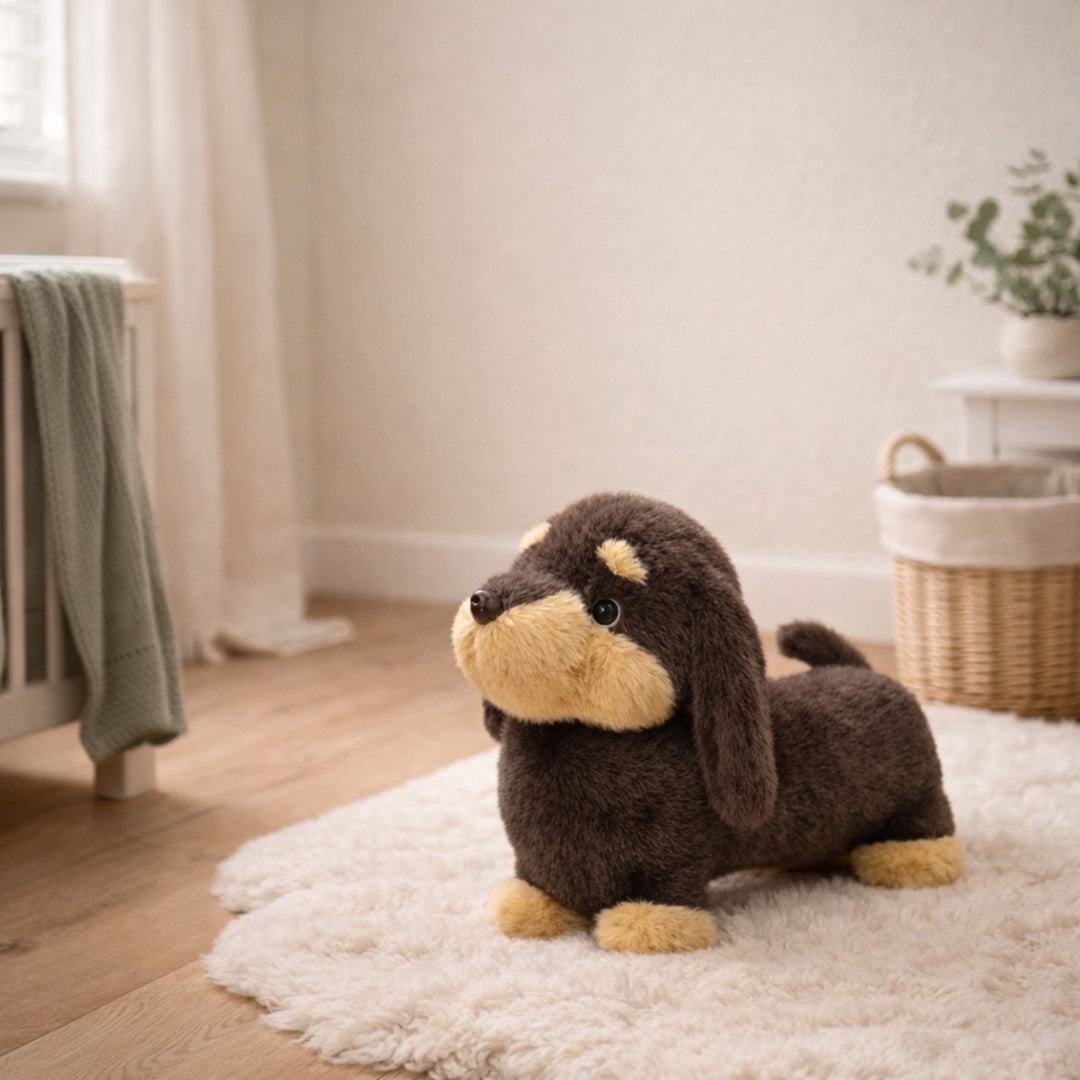 Eliska Sausage Dog Plush Toy — Soft Comfort Companion