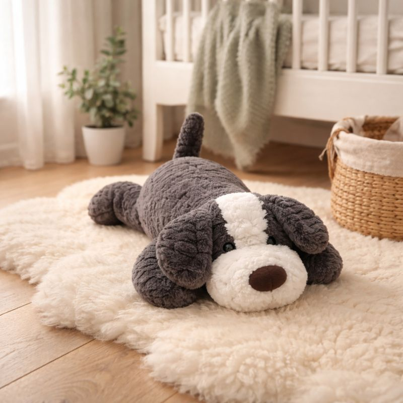 Milo Comfort Pup Plush Toy — Cozy Comfort Companion