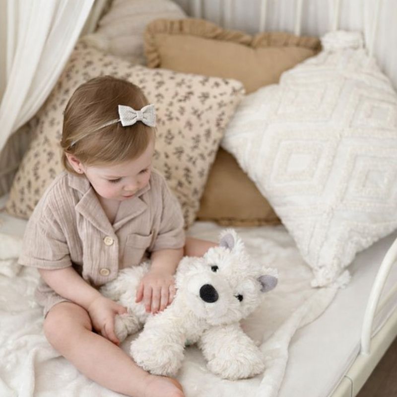 SnowPup Snuggle Buddy Plush Toy — Gentle Comfort for Kids