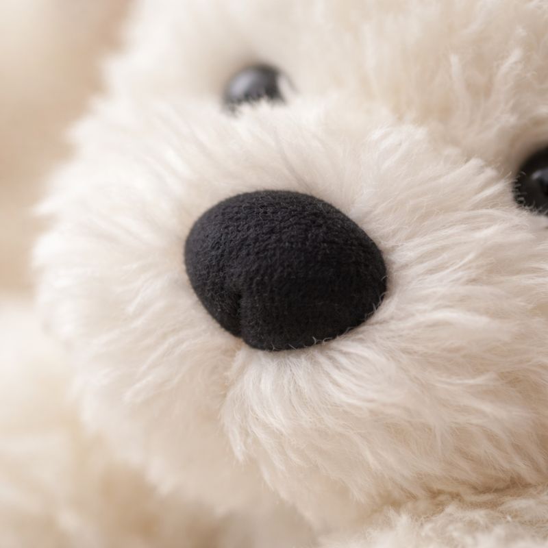 SnowPup Snuggle Buddy Plush Toy — Gentle Comfort for Kids