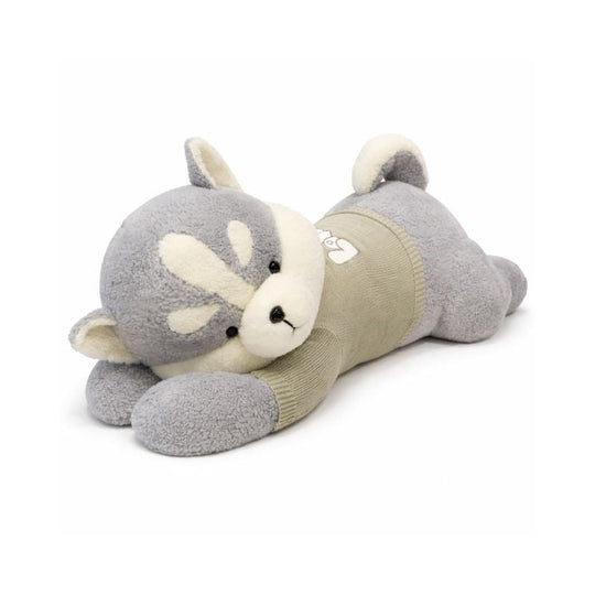 Leona Cuddle Husky Kids Plush Toy — Clean Modern Comfort Buddy