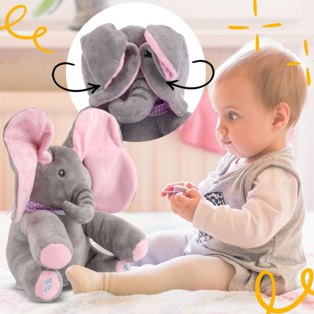 PeekPal Baby Plush Toy — Clean Interactive Comfort Play