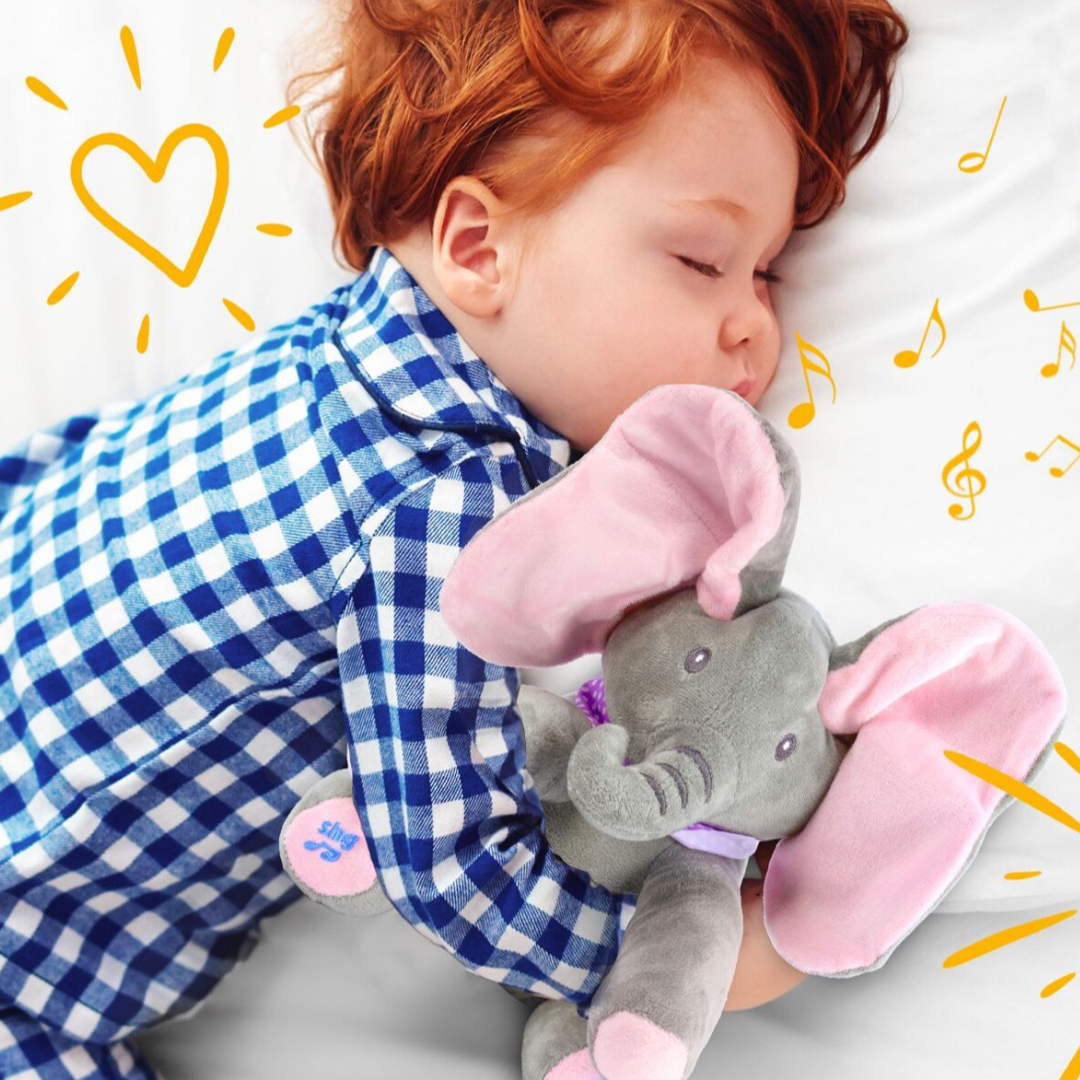 PeekPal Baby Plush Toy — Clean Interactive Comfort Play