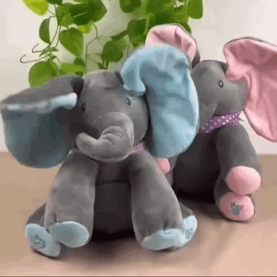 PeekPal Baby Plush Toy — Clean Interactive Comfort Play