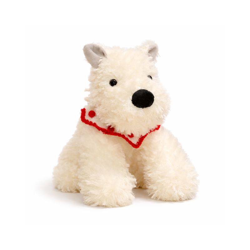 CuddlePup Terrier Plush Dog Toy — Soft Comfort Companion