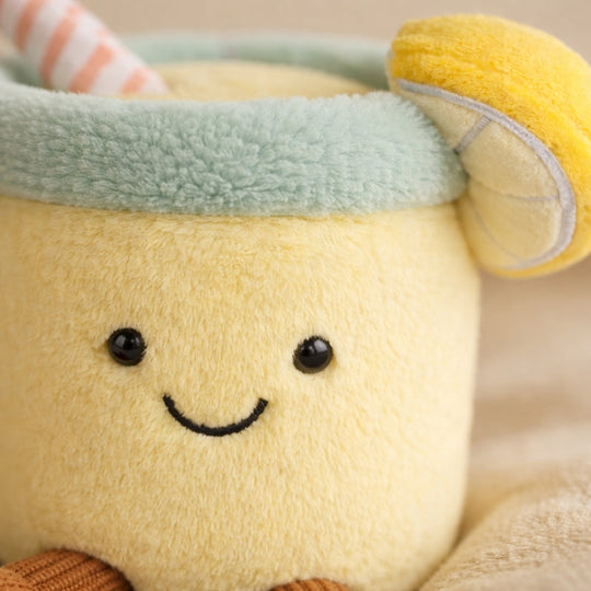 CitraSip Lemon Cup Plush Toy — Clean Quality Companion