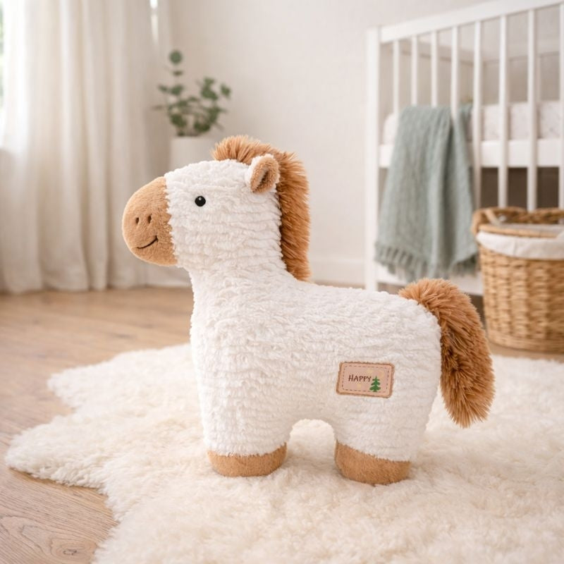 Willow Haven Horse Plush Toy — Soft Comfort Companion