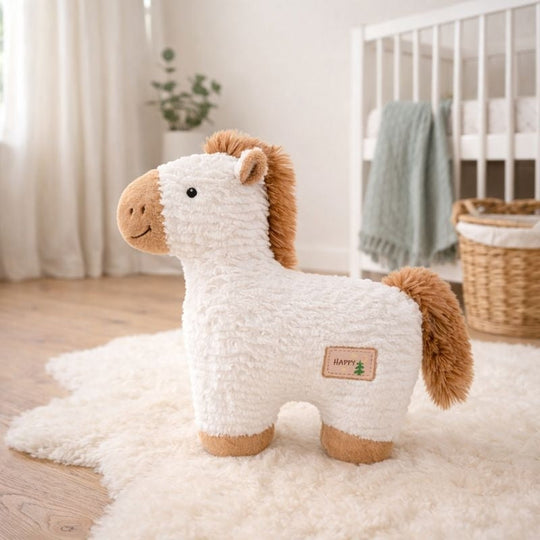 Willow Haven Horse Plush Toy — Soft Comfort Companion
