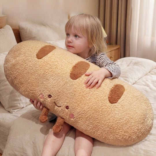 SnuggleLoaf Plush Pillow — Cozy Soft Cushion for Kids