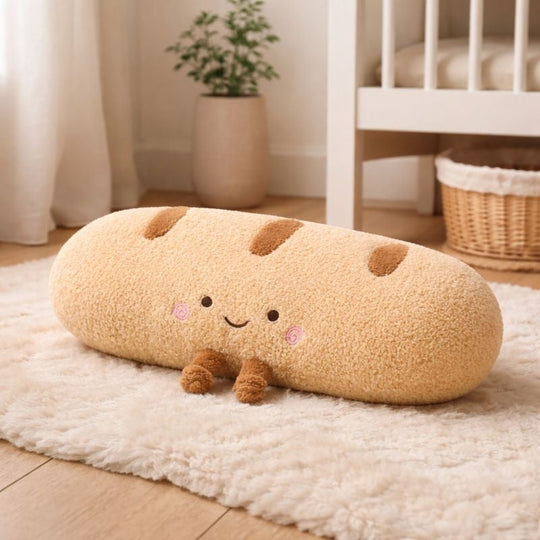 SnuggleLoaf Plush Pillow — Cozy Soft Cushion for Kids