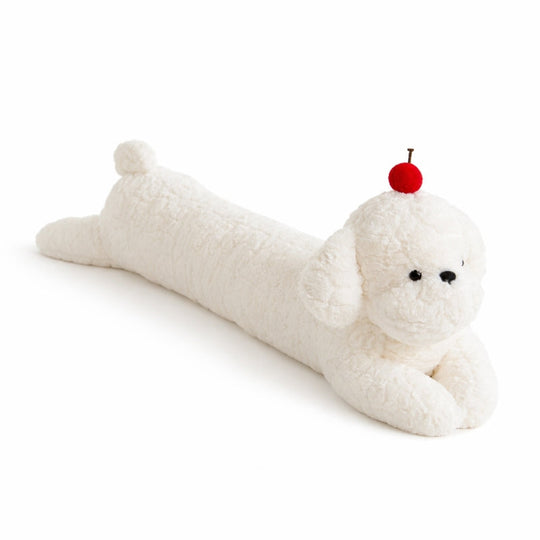 SnugglePup Bolster Dog Plush Toy — Cozy Comfort for Kids