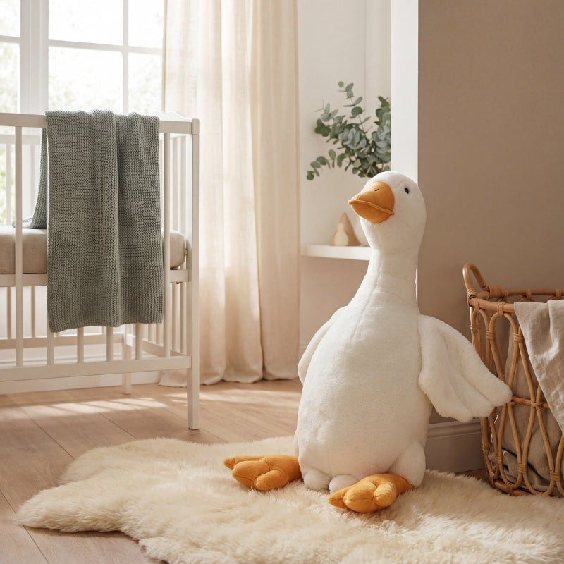 WillowNest Goose Plush Toy — calming bedtime comfort