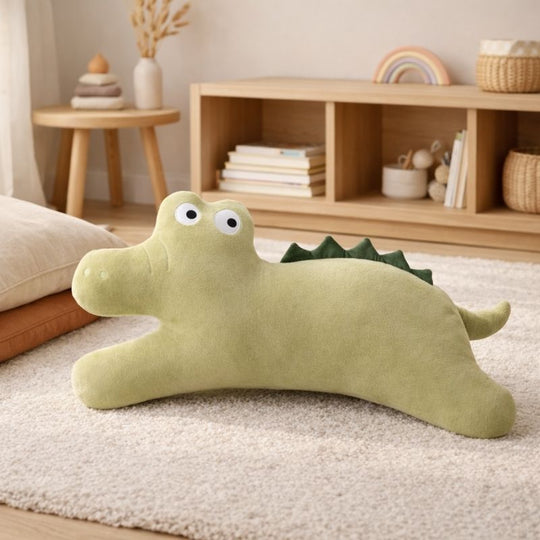 CuddleMates Crocodile Plush Toy — Cozy Comfort for Kids