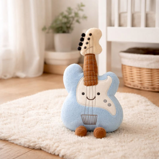 MelodyBass Plush Guitar Toy — Kids Plush Toy for Cozy Comfort