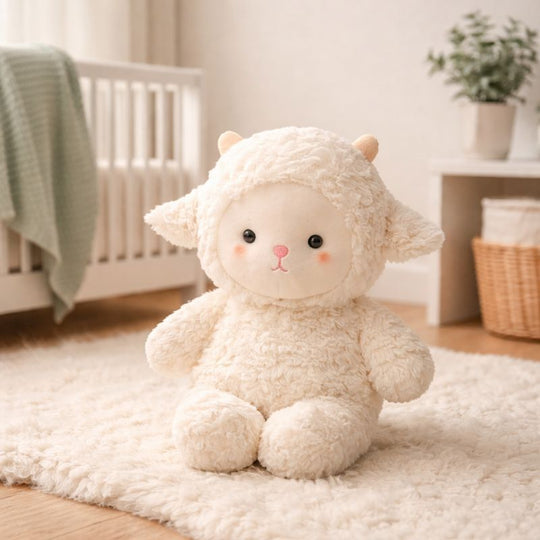 Willow Meadow Lamb Baby Plush Toy — Soft Comforting Companion